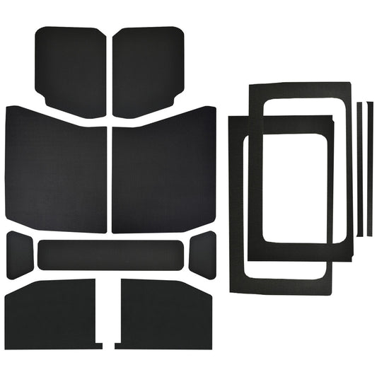 Design Engineering  Jeep JL 4 DR 18-   Headl iner Kit Black Leather 50182