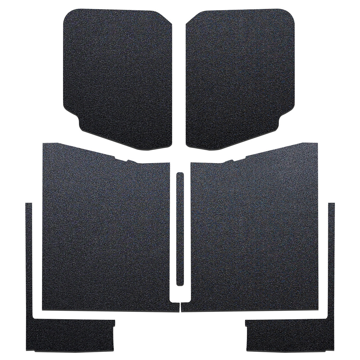 Design Engineering 20- Gladiator Headline r Kit Black 7 Pieces MPN DSN50183 For Jeep Gladiator 2020-22