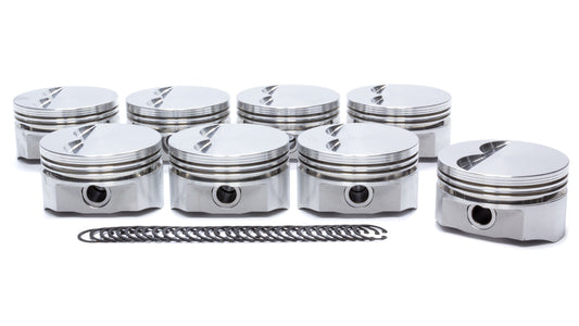 Dss Racing  SBC E Piston Set 4.030 F/T -5cc 8710-4030