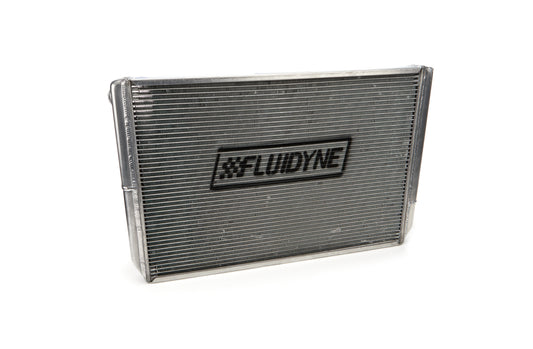 Fluidyne Performance  Radiator Dbl 29x18 W/Oil Cooler Fan w/o Fill MGM.SLM.CLOSED