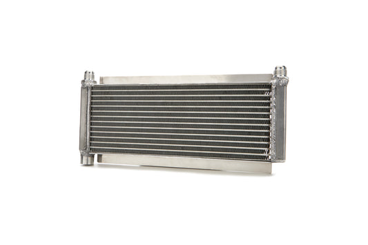 Fluidyne Performance  Oil Cooler DLM -12AN 17.5in x 8.5in ORA.DIRT.LATE