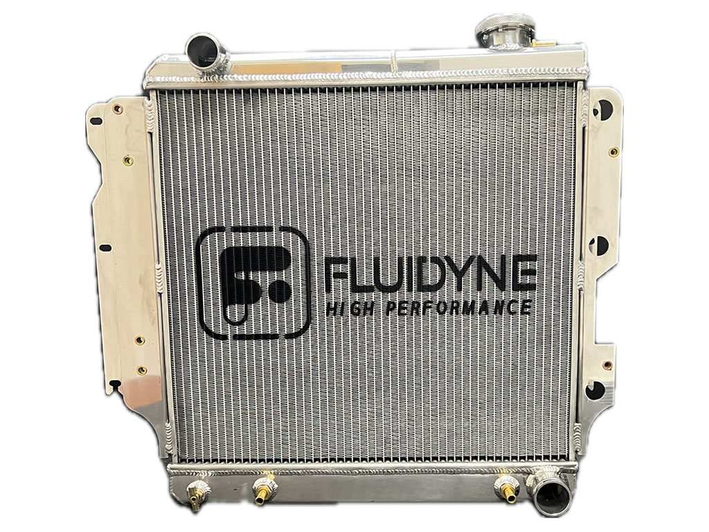 Fluidyne Performance  Radiator Jeep Wrangler 87-04 YJ LS Swap RJP.3R2422.LS
