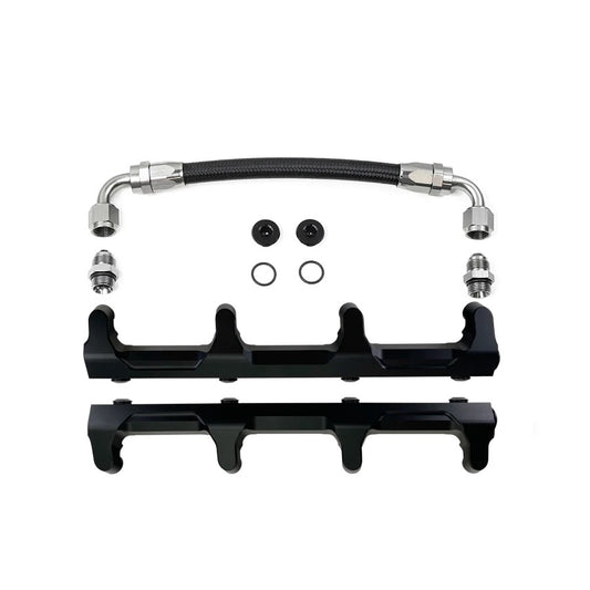 Deatschwerks Billet Fuel Rails w/ Crossover GM LSA/LS9 MPN DWK7-205 For GM LS-Series