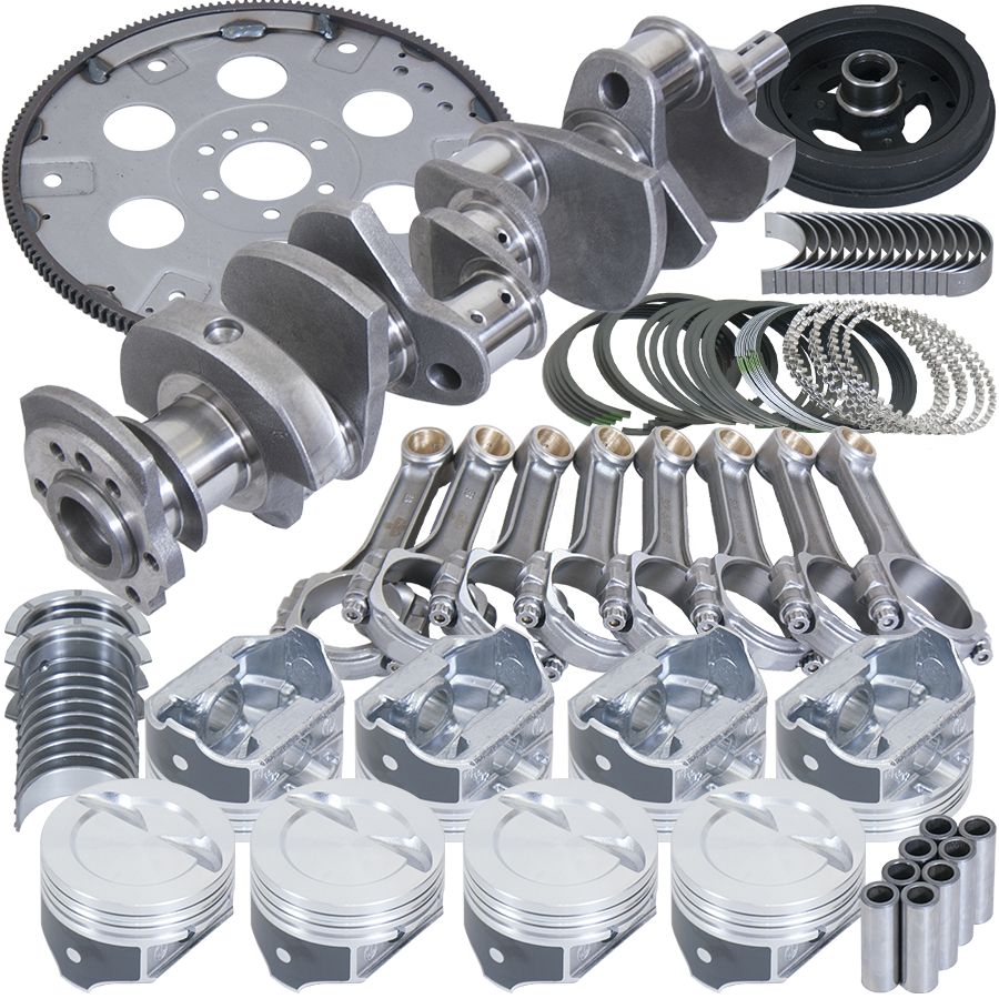 Eagle SBC Balanced Rotating Assembly - 383 .030 MPN EAGB15404E030 For Chevy