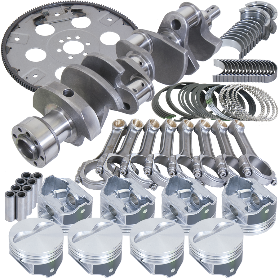 Eagle SBC Balanced Rotating Assembly - 383 .030 MPN EAGB15405L03068 For Chevy