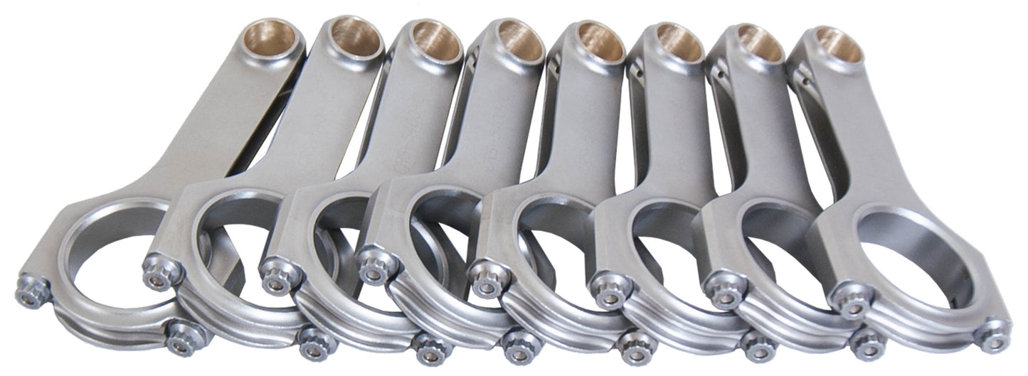 Eagle SBF 4340 Forged H-Beam Rods 5.400 w/2.100 Pin MPN EAGCRS5400C3D For Ford