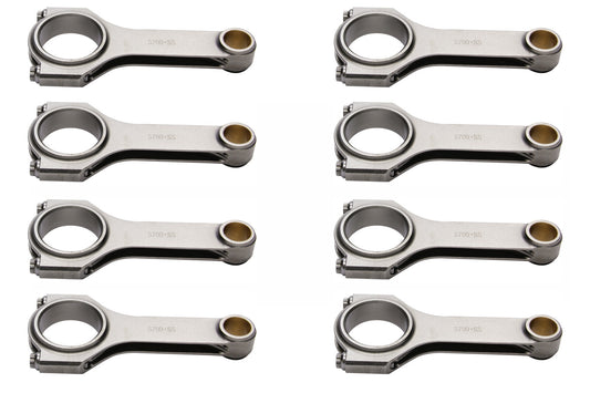 Eagle SBC 4340 Forged H-Beam Rods 5.700 MPN EAGCRS5700S3D For Chevy