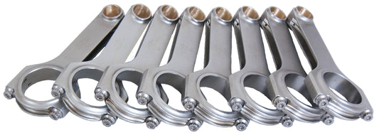 Eagle SBC 4340 Forged H-Beam Rods 6.000 MPN EAGCRS6000B3D2000 For Chevy