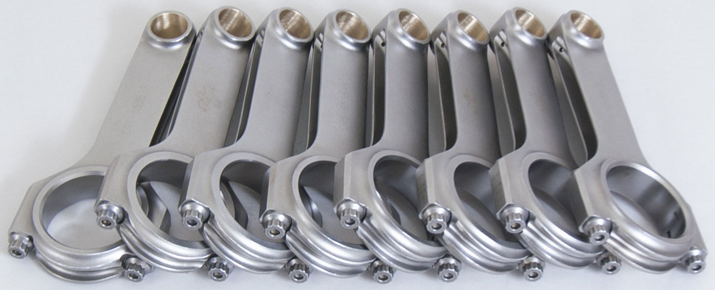 Eagle BBC 4340 Forged H-Beam Rods 6.535in MPN EAGCRS65353D For Chevy