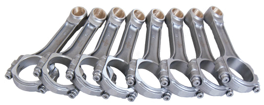 Eagle SBC L/W 5140 Forged I-Beam Rods 6.125in MPN EAGSIR6125BBLW For Chevy