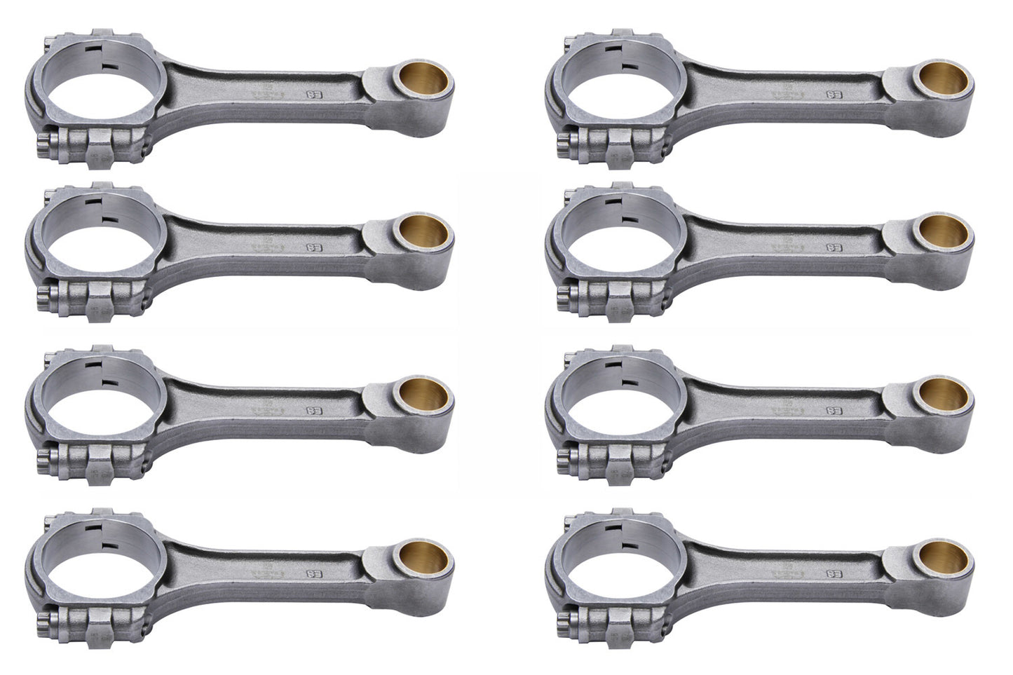 Eagle SBC L/W 5140 Forged I-Beam Rods 6.200in MPN EAGSIR6200BBLW For Ford, Chevy