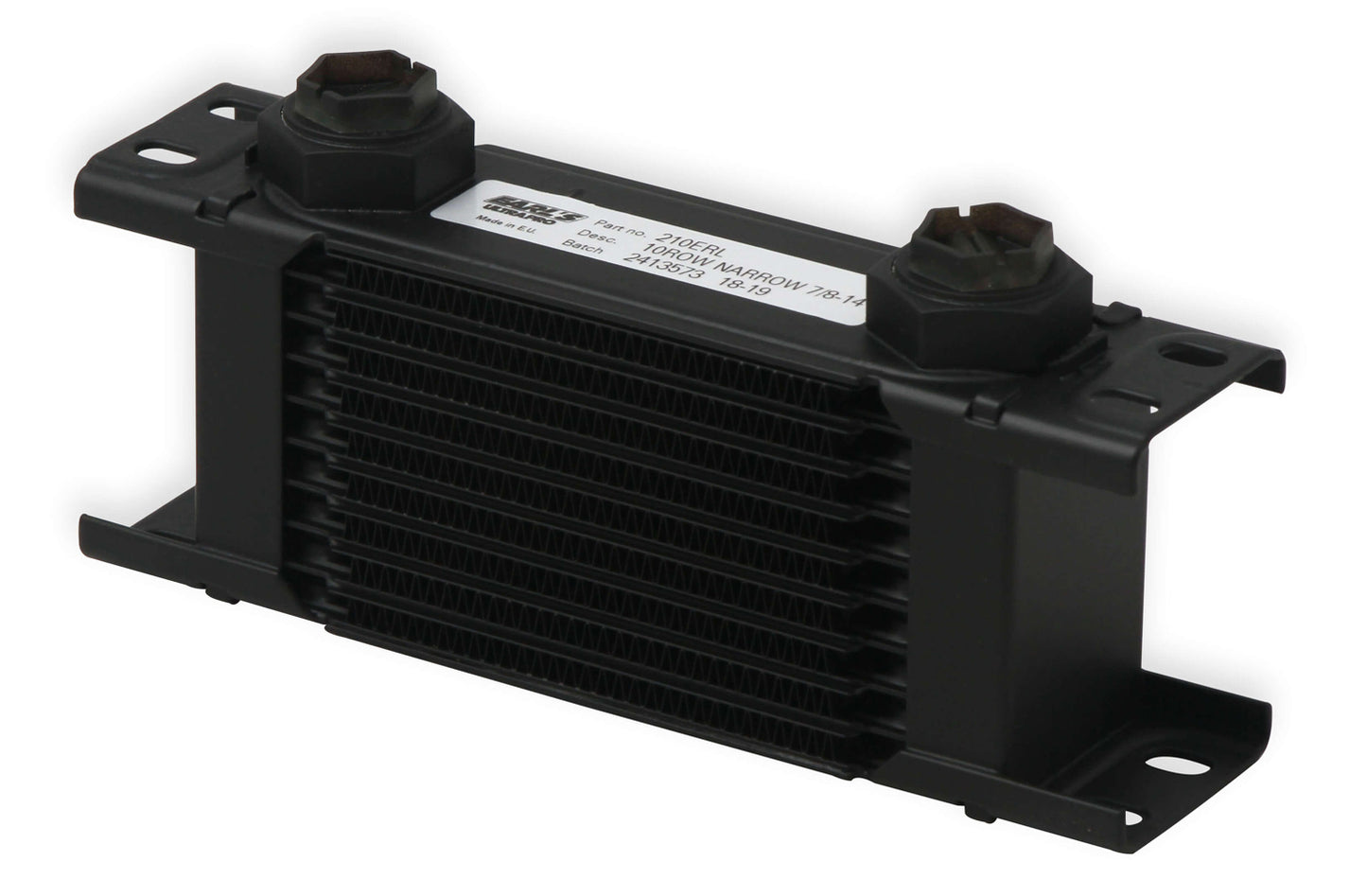 Earls 10 Row Oil Cooler Narrow Style MPN EAR210ERL For Universal use