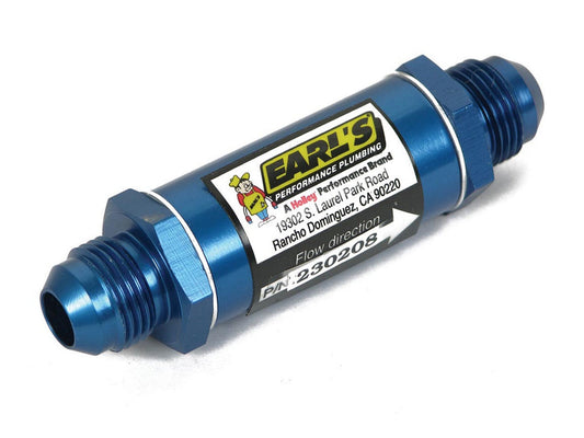 Earls  #4 Fuel Filter W/Screen  230204ERL