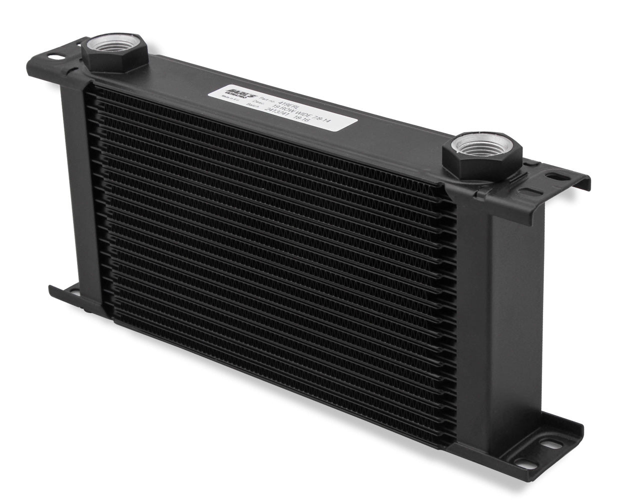 Earls 19-Row Ulta-Pro Wide Oil Cooler - Black MPN EAR419ERL