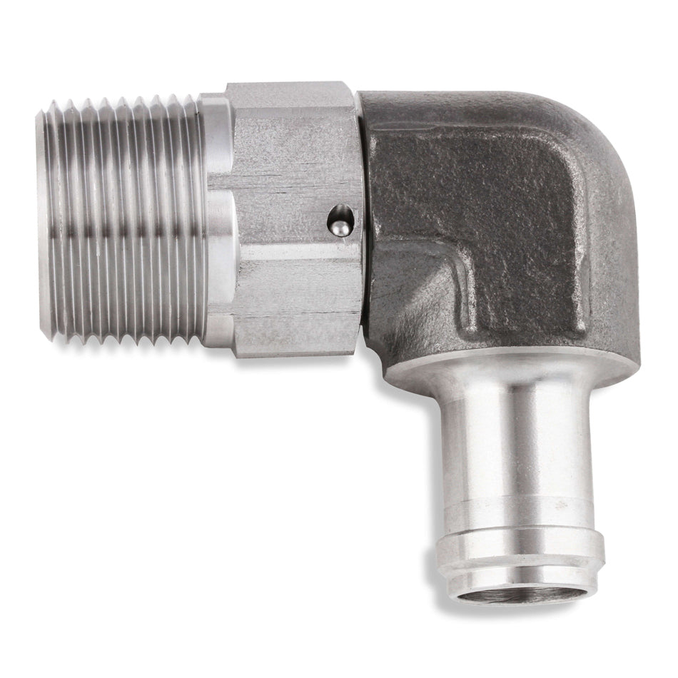 Earls  5/8 Male Barb to 3/4 Npt Male Swivel Fitting SS SS988409ERL