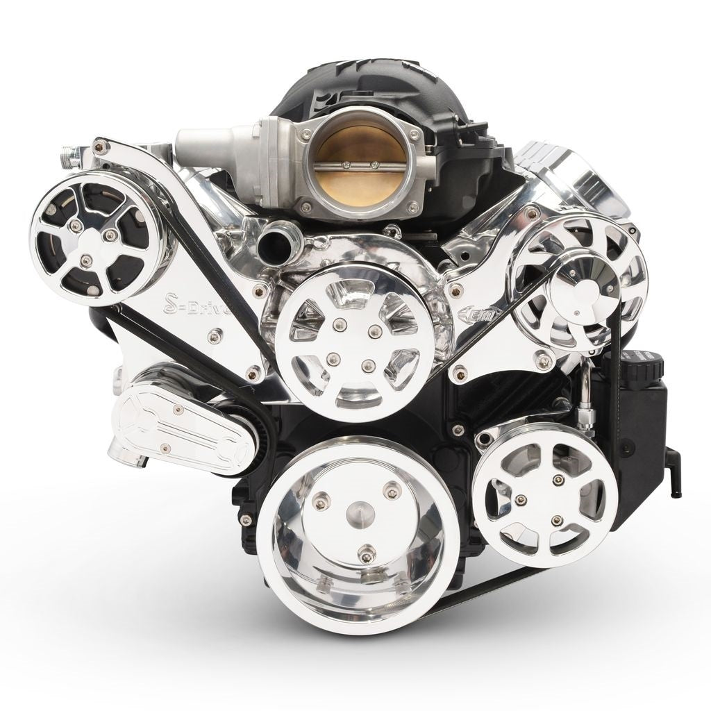Eddie Motorsports  Serpentine Pulley Kit LS Engine MS117-90P