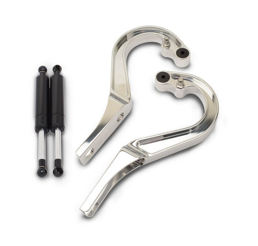 Eddie Motorsports  Billet Trunk Hinges Polished MS149-05P