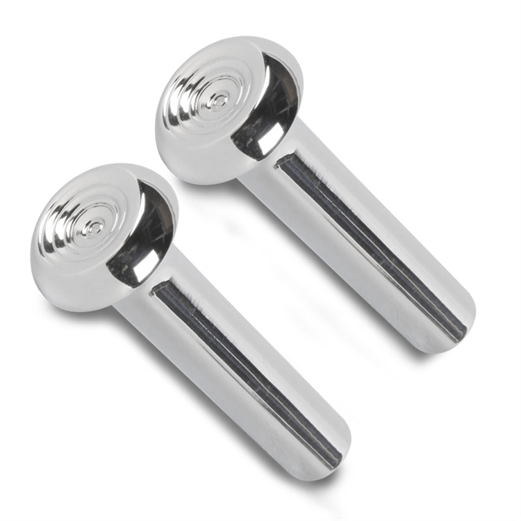 Eddie Motorsports  Door Lock Knob Pair Polished MS274-19P