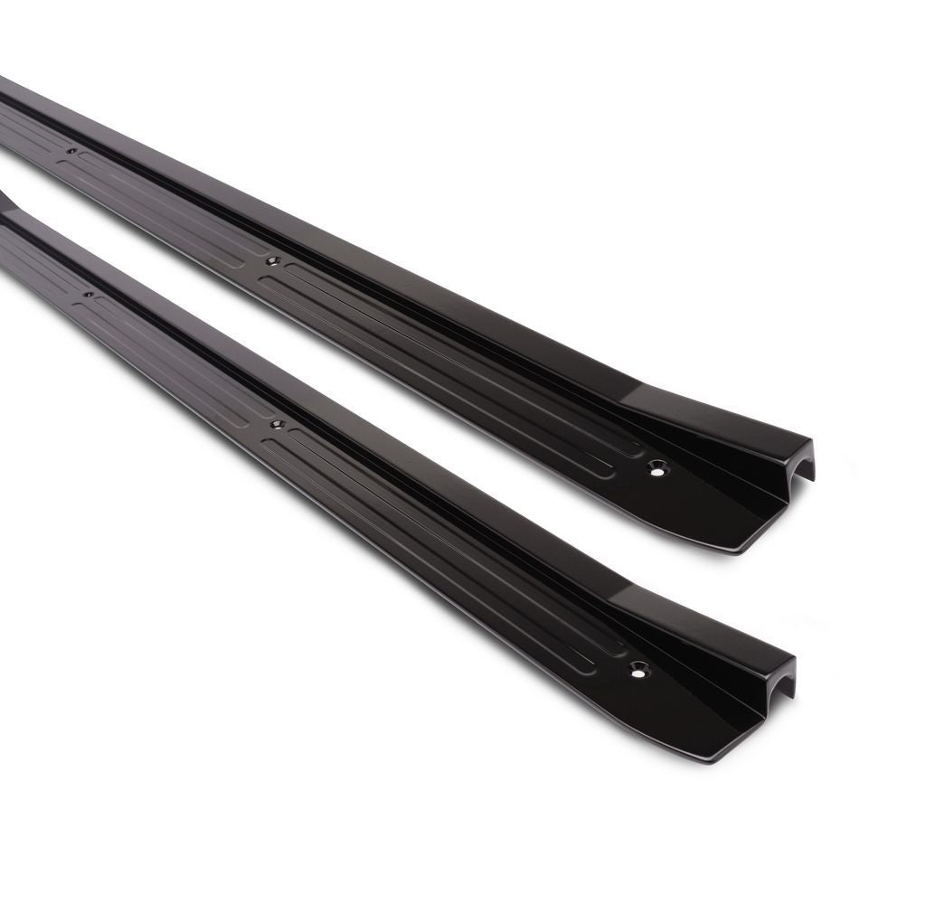 Eddie Motorsports  Billet Door Sill Plates Matte Black MS275-35MB