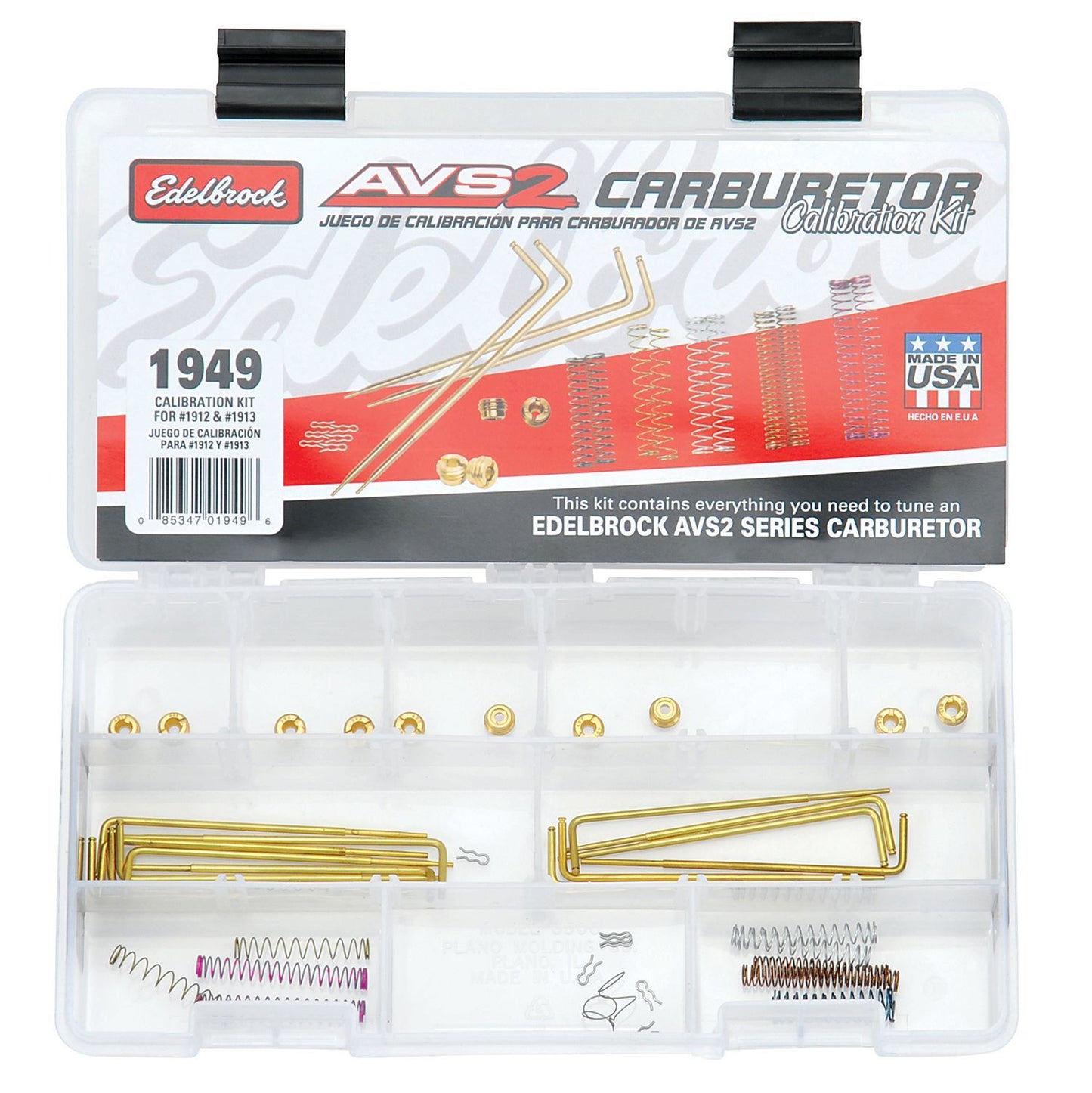 Edelbrock  Calibration Kit  AVS2 800 Series 1912/1913 1949