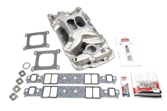 Edelbrock  SBC 7501 Intake Manifold & Installation Kit 2042