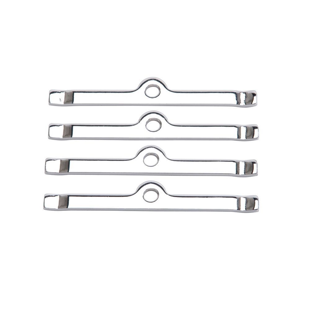 Edelbrock  Chrome V/C Hold-Down Tabs - 4pcs. 4404