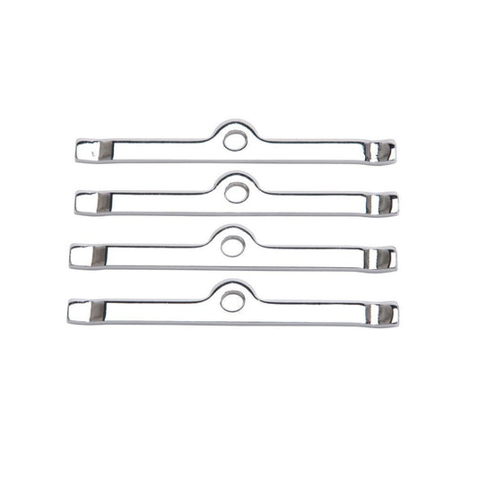 Edelbrock  Chrome V/C Hold-Down Tabs - 4pcs. 4404