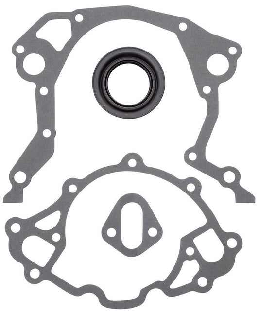 Edelbrock Timing Cover Gasket / Seal Kit- SBF 289-351W MPN EDE6991 For Ford