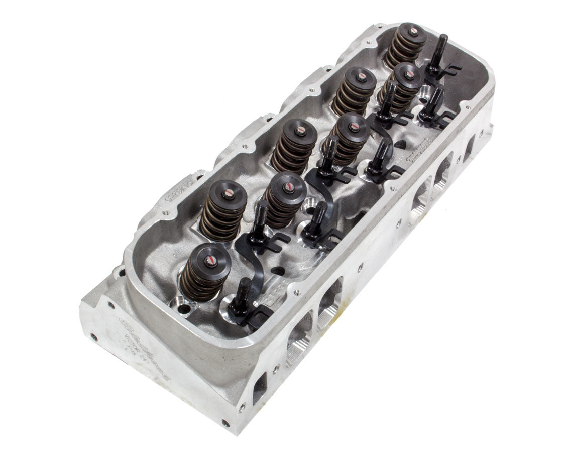 Edelbrock BBC 24 Degree Victor Cylinder Head - Assm. MPN EDE77485 For Chevy