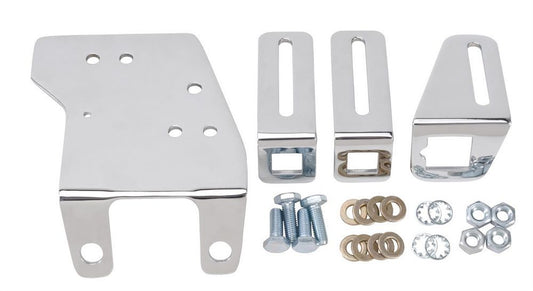 Edelbrock Chrome Throttle Bracket - GM MPN EDE8030 For Chevy