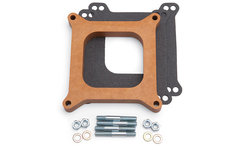 Edelbrock   3/4in Carb Spacer - Wood Style  EDE8719