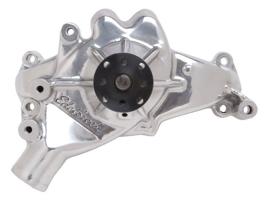 Edelbrock  BBC Water Pump - Long  Polished 8861