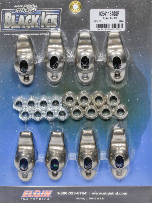 Elgin  SBC B/I Rocker Arm Kit 1.60 Ratio 7/16 Stud ICE411840SP