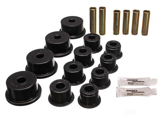 Energy Suspension 84-98 Jeep Rear Leaf Spring Bushing Set MPN ENE2-2109G For Jeep 1984-91