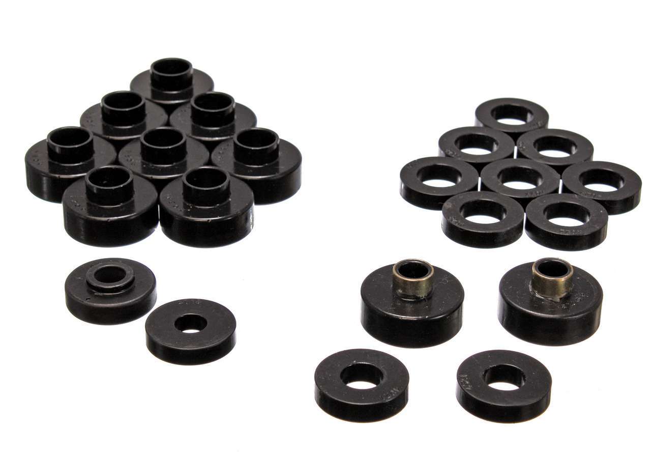 Energy Suspension 76-79 CJ Body Mounts Black MPN ENE2-4103G For Jeep 1976-79