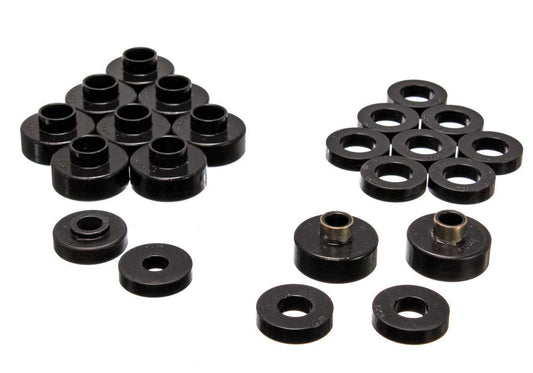 Energy Suspension 76-79 CJ Body Mounts Black MPN ENE2-4103G For Jeep 1976-79