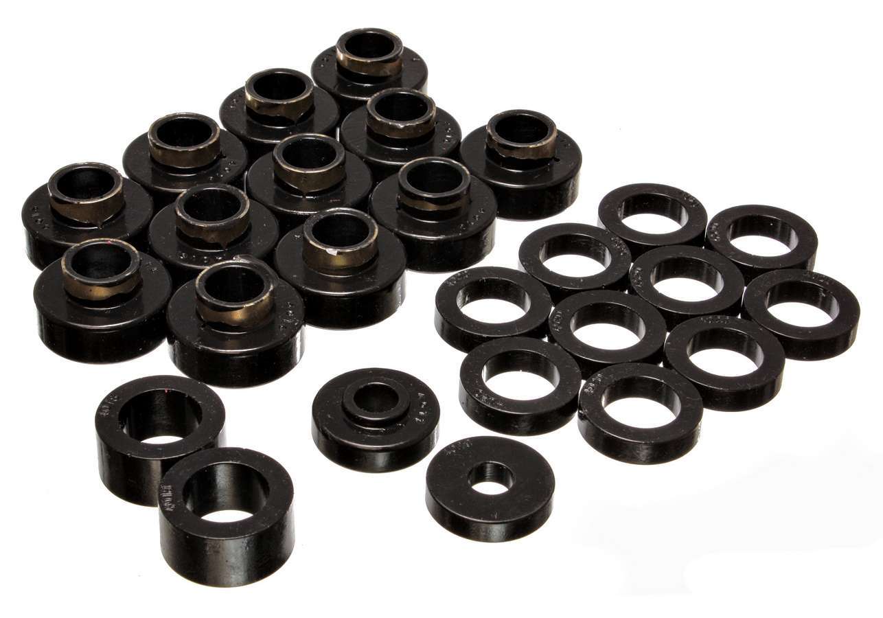 Energy Suspension 81-86 CJ8 Body Mounts Black MPN ENE2-4104G For Jeep 1981-86