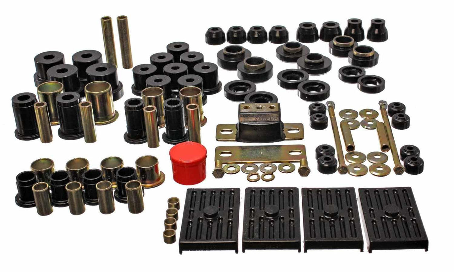 Energy Suspension Hyper-Flex 67-69 Camaro/Firebird Black MPN ENE3-18118G For GM F-Body 1967-69