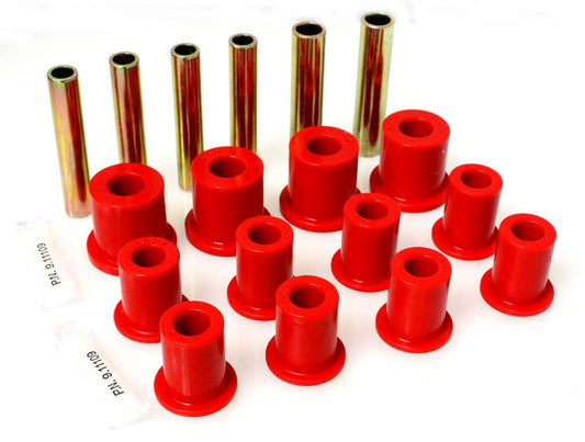 Energy Suspension 71-87 GM Frt Spring Bushing Red MPN ENE3-2105R For GM Fullsize SUV, Truck 1971-87