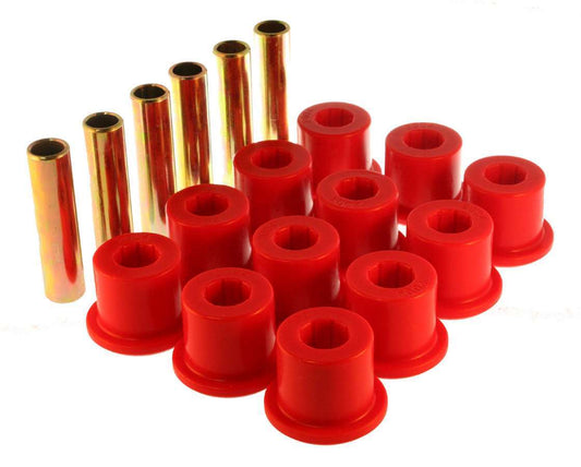 Energy Suspension Chevy Rear Spring Bushing Set Red MPN ENE3-2106R For GM Fullsize SUV, Truck 1967-87