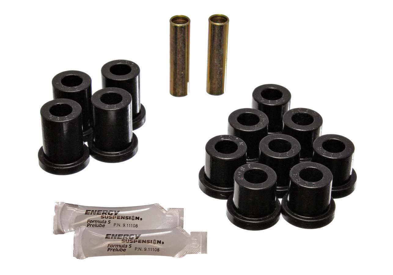 Energy Suspension 56-57 Chevy Rr Spring Bush Set Black MPN ENE3-2119G For Chevy Fullsize 1956-57