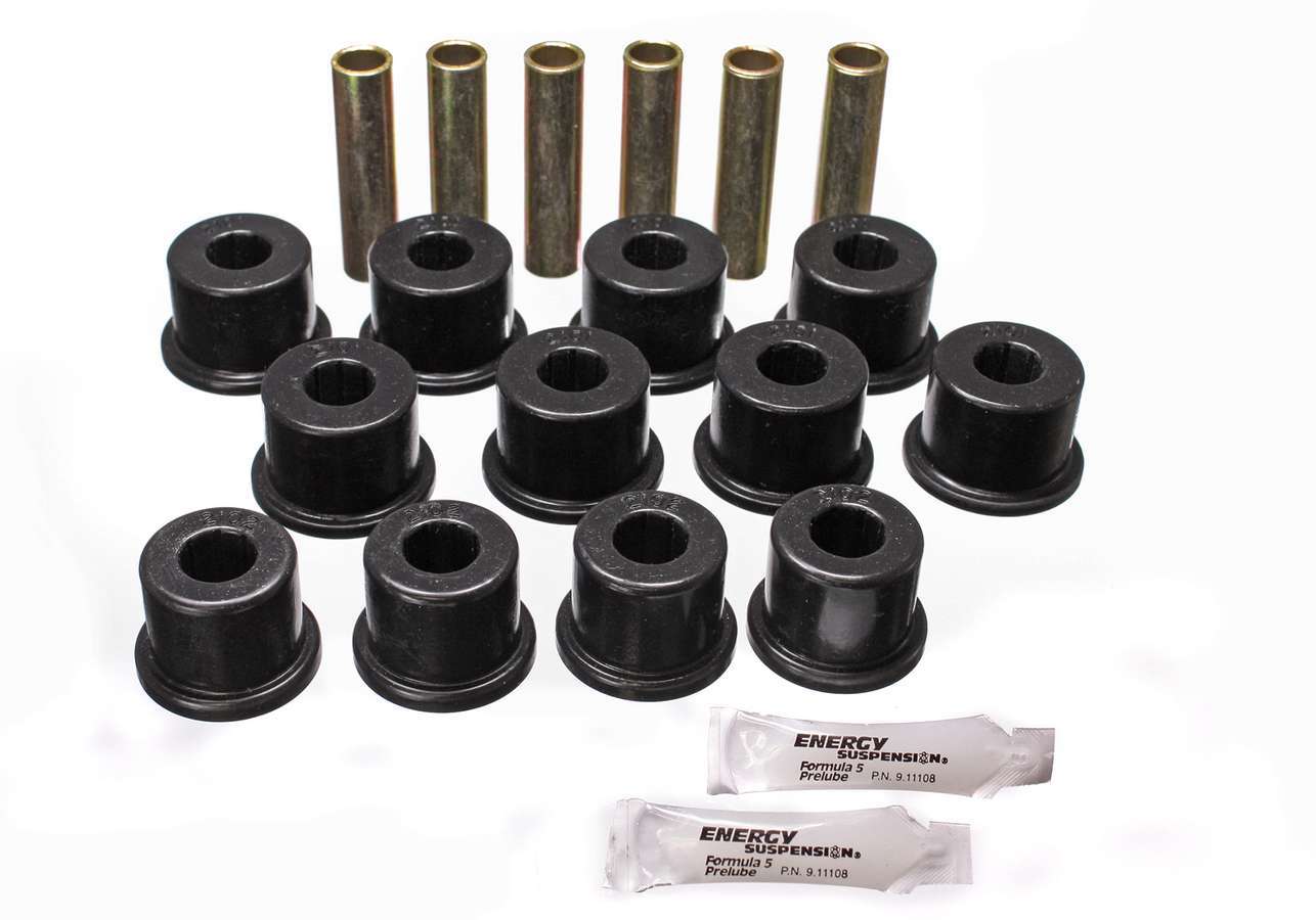 Energy Suspension Chev 2wd/4wd Rr Spring Bushing Set Black MPN ENE3-2128G For GM Fullsize SUV, Truck 1988-2001