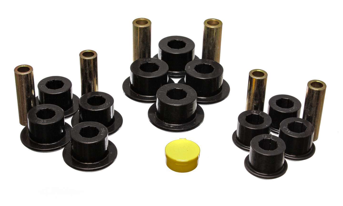 Energy Suspension RR Leafspring Bush Set 99-06 GM P/U 1/2T 2/4WD MPN ENE3-2141G For GM Fullsize Truck 1999-2006