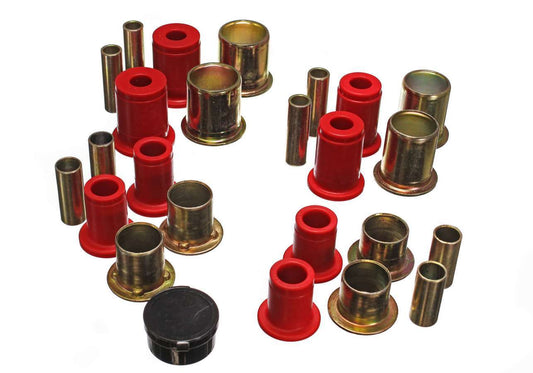 Energy Suspension Gm Frt Cont Arm Bushing Set Red MPN ENE3-3106R For GM F-Body 1980-81