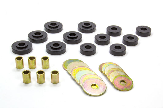 Energy Suspension 63-69 Vette Body Mounts Black MPN ENE3-4102G For Chevy Corvette 1963-67