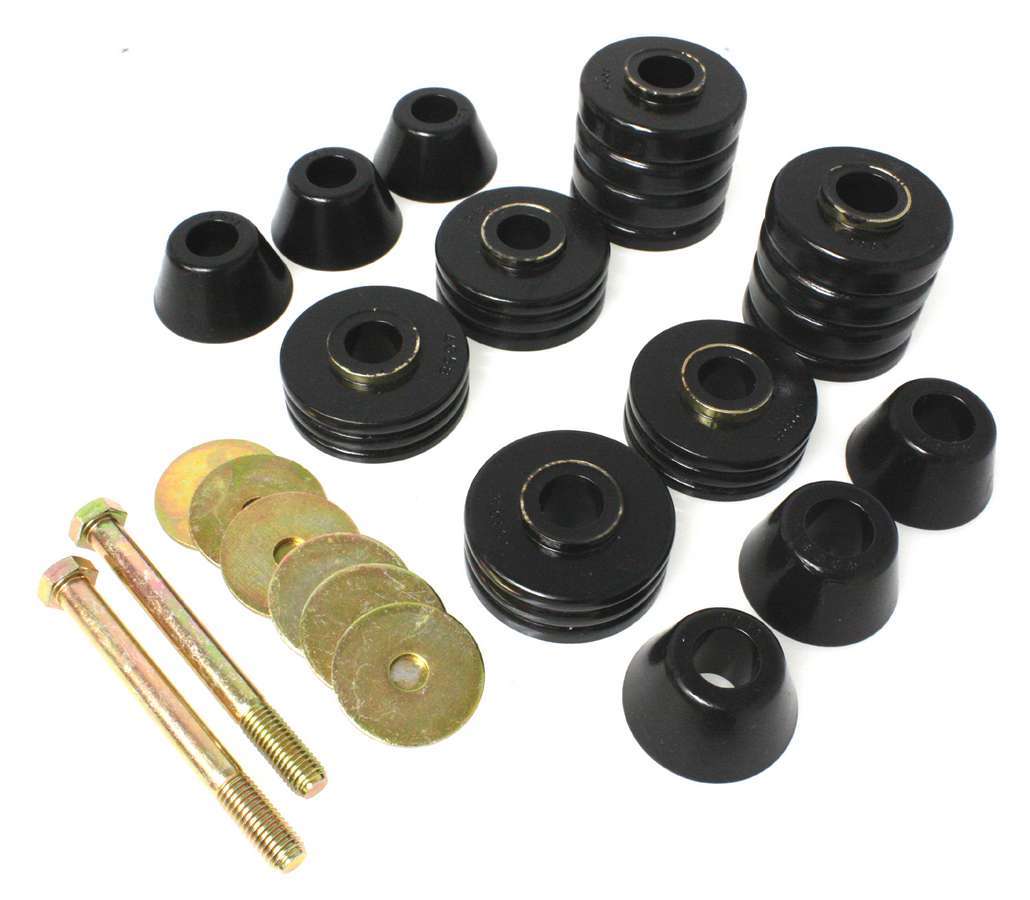 Energy Suspension Gm Body Mounts Black MPN ENE3-4103G For GM Fullsize Truck 1973-80
