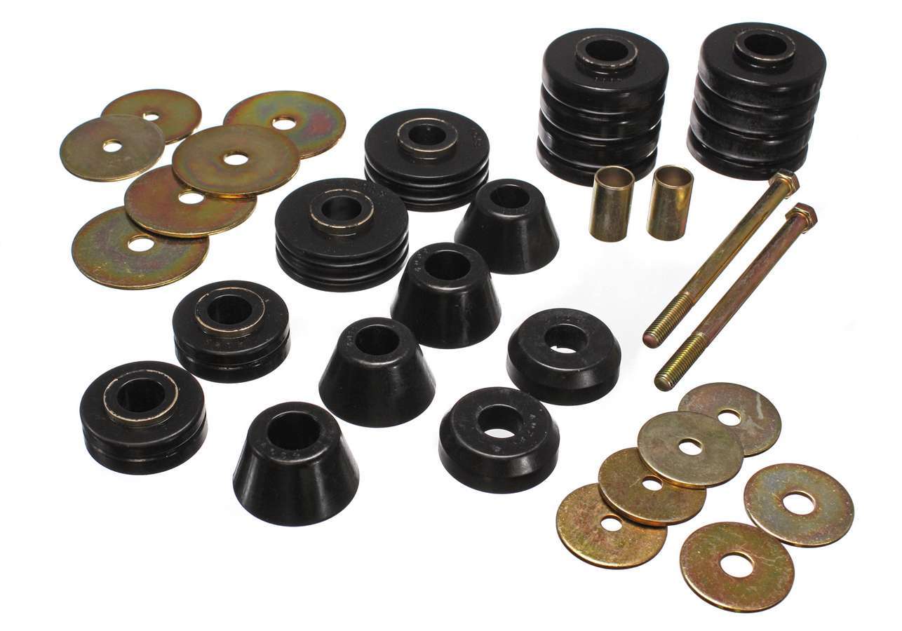 Energy Suspension Gm Cab Mounts Black MPN ENE3-4107G For GM Fullsize Truck 1967-72