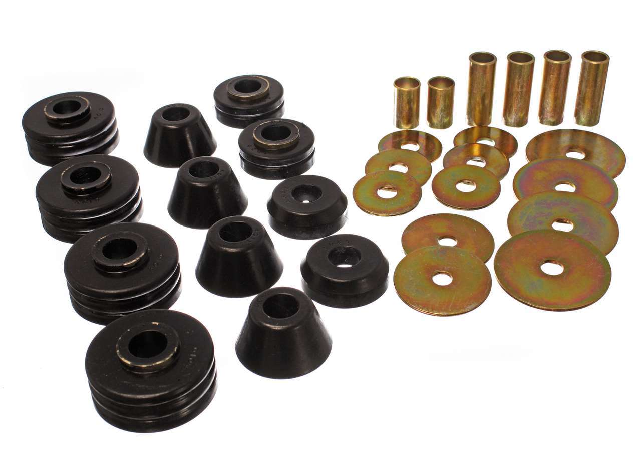 Energy Suspension Gm Cab Mounts Black MPN ENE3-4109G For GM Fullsize Truck 1973-80