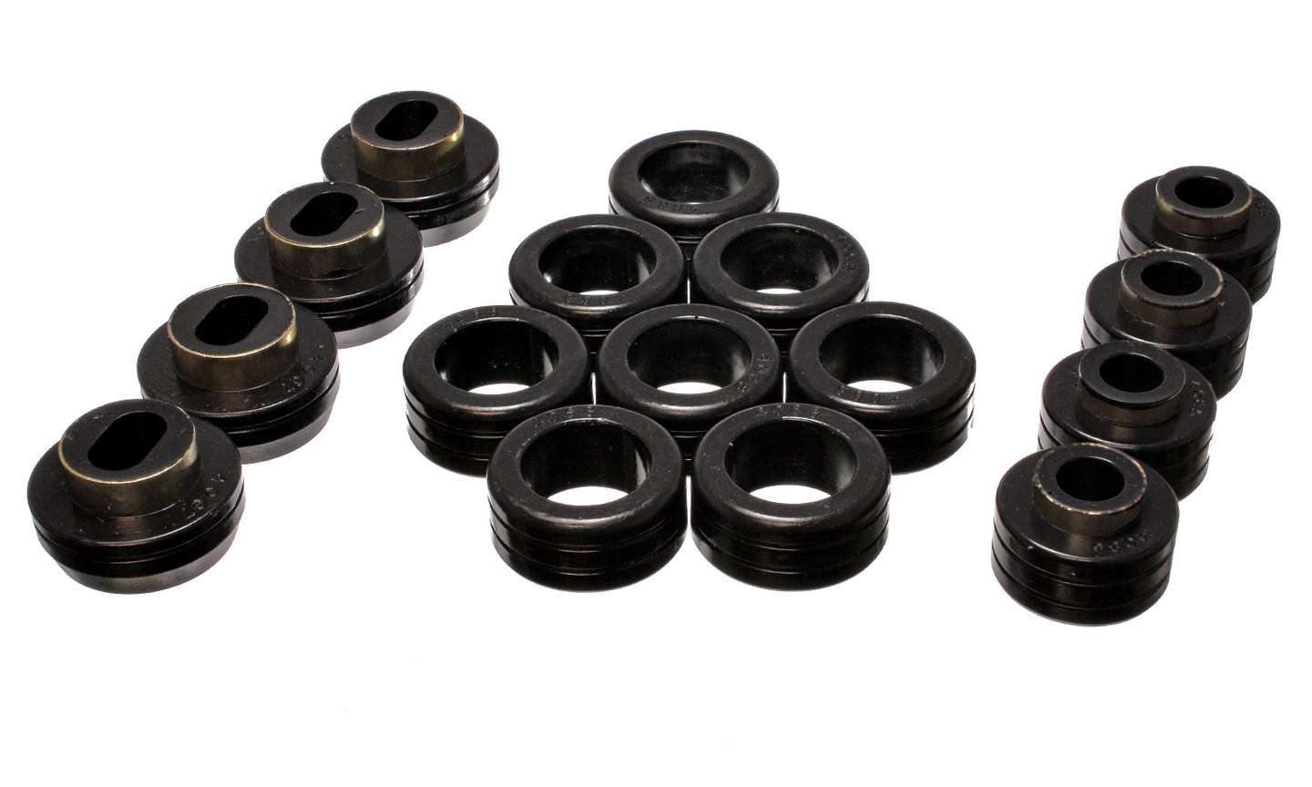 Energy Suspension 83-03 S10 Extended Cab Mounts Black MPN ENE3-4131G For GM, Isuzu Truck 1983-2003