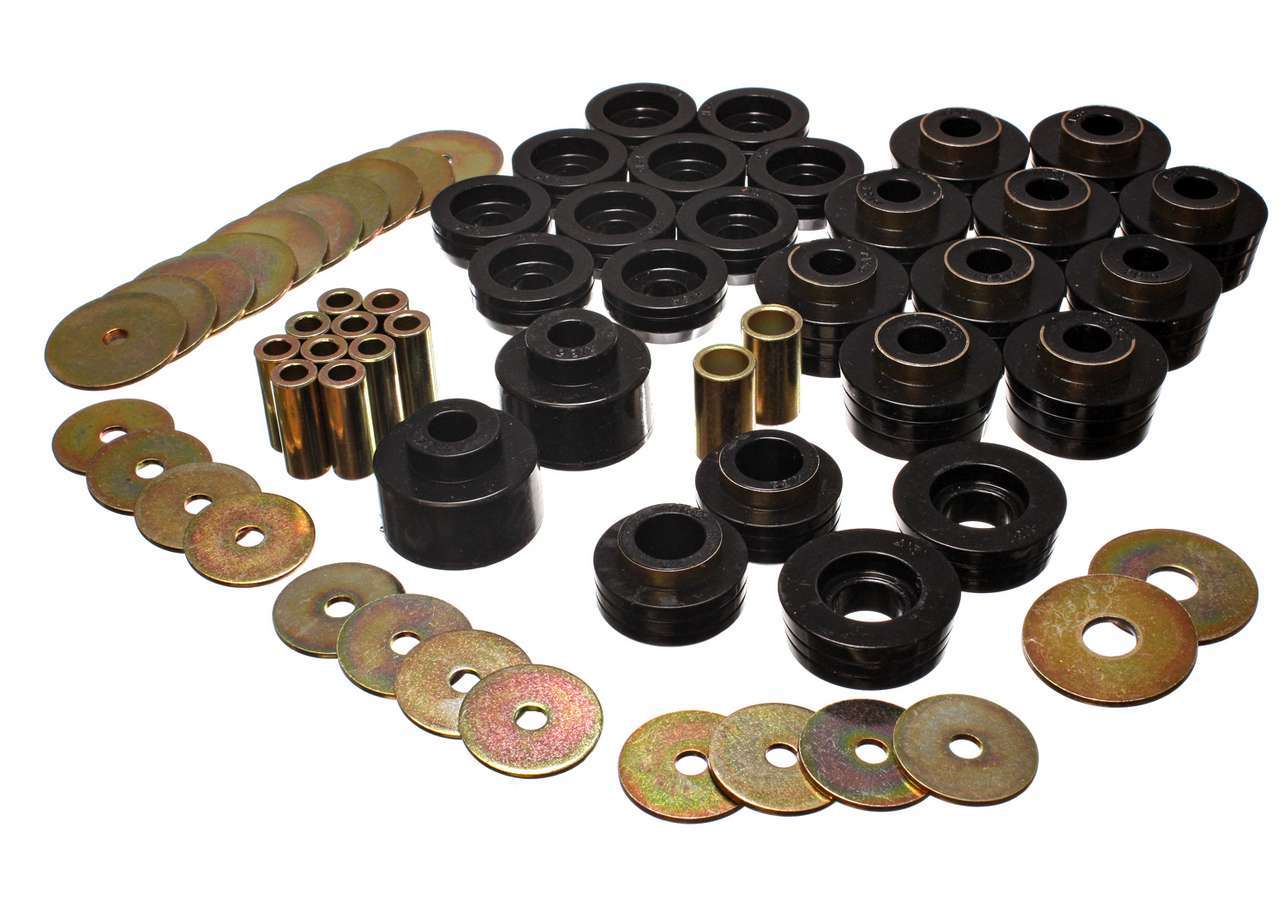 Energy Suspension 78-88 Chev Body Mounts Black MPN ENE3-4141G For GM A-Body / G-Body, G-Body, A-Body 1978-88